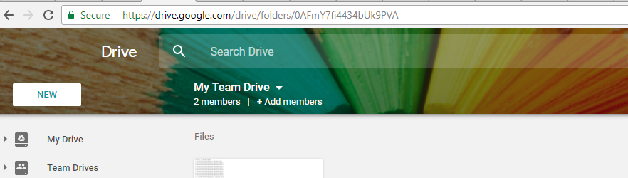 How to move folders to team drive developers windows 10